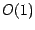 $O(1)$
