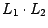 $L_{1} \cdot L_{2}$