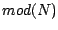 $mod(N)$