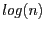 $log(n)$
