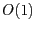 $O(1)$