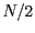 $N/2$