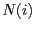 $N(i)$
