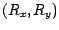 $(R_{x}, R_{y})$