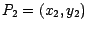 $P_2=(x_2, y_2)$