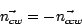 \begin{displaymath}
\vec{n_{cw}} = -\vec{n_{ccw}}
\end{displaymath}