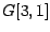 $G[3,1]$