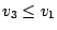 $v_3 \leq v_1$