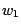 $w_1$
