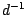 $d^{-1}$