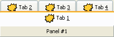 Tabbed pane image