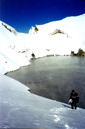 The crater lake & Luke
