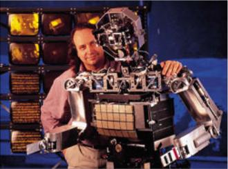 Rodey Brooks mit Roboter